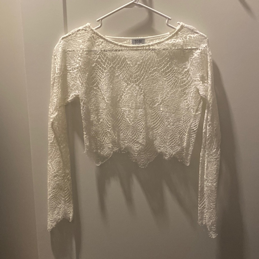White Lace Top